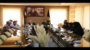 نشست رئیس دانشگاه با مدیرکل حفظ آثار و نشر ارزش های دفاع مقدس استان سمنان 97.06.06