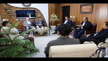 جلسه بررسی وضعیت روند پیشرفت فیزیکی پروژه  در دست احداث بخش دیالیز 97/02/11