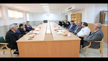بازدید رئیس دانشگاه از موسسه خیریه مهد کرامت 97.10.14