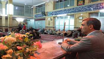 سخنرانی دکتر شادنوش رئیس دانشگاه در جمع نمازگزاران مسجد عابدینیه سمنان به مناسبت هفته سلامت 95/02/05