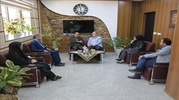 دیدار مدیرکل سازمان میراث فرهنگی، صنایع دستی و گردشگری استان سمنان با رئیس دانشگاه 96/04/17