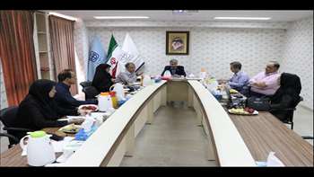 حضور دکتر دانایی سرپرست دانشگاه در جلسه مصاحبه جذب اعضای هیئت علمی 97/04/05