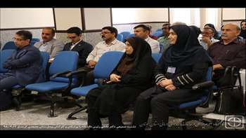 نشست صمیمی دکتر دانائی رئیس دانشگاه با پزشکان و کارکنان بیمارستان معتمدی گرمسار 98.04.13