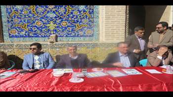 حضور هیئت رئیسه دانشگاه علوم پزشکی استان سمنان در نمازجمعه 97.11.12