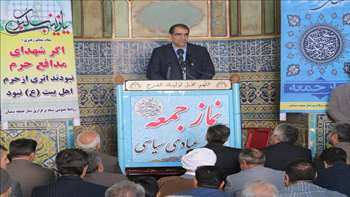 حضور دکتر هاشمی وزیر بهداشت در جمع نمازگزاران سمنانی - مسجد امام خمینی (ره) 95/12/06