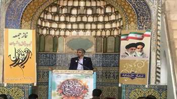 سخنرانی رئیس دانشگاه پیش از خطبه‌های نماز جمعه این هفته سمنان 98.02.06