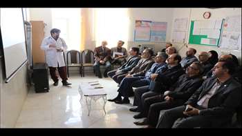 نظارت عالیه از مرکز خدمات جامع سلامت روستایی مهاجران 97.12.13