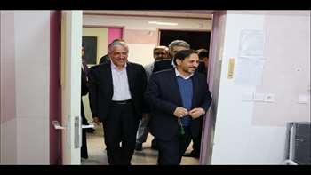 بازدید سرزده استاندار، نماینده، فرماندار و رئیس دانشگاه علوم پزشکی استان سمنان از مرکز آموزشی پژوهشی و درمانی امیرالمومنین (ع) 97.12.29