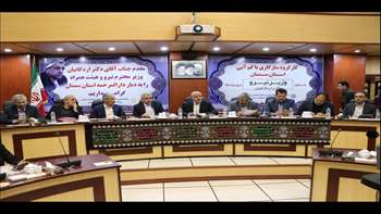 کارگروه سازگاری با کم آبی استان سمنان با حضور دکتر دانایی رئیس دانشگاه - استانداری سمنان 97.07.05
