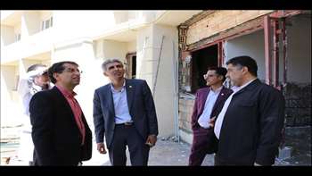 بازدید رئیس دانشگاه از پروژه دردست احداث مرکز روان‌پزشکی 98.06.02