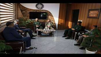 دیدار معاون درمان سپاه با رئیس دانشگاه 97.12.08