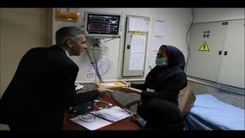 بازدید سرزده دکتر دانائی رئیس دانشگاه از بیمارستان ولایت شهرستان دامغان 97.12.29