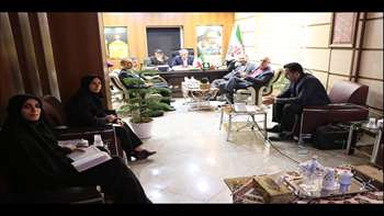 وب کنفرانس دکتر حریرچی معاون وزیر بهداشت با دکتر دانایی رئیس دانشگاه 97.06.17