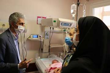 بازدید رئیس دانشگاه علوم پزشکی استان سمنان از بیمارستان معنمدی گرمسار  