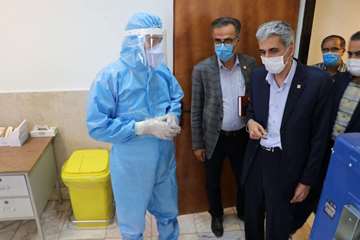 سفر یک روزه رئیس دانشگاه علوم پزشکی استان سمنان به شهرستان دامغان 