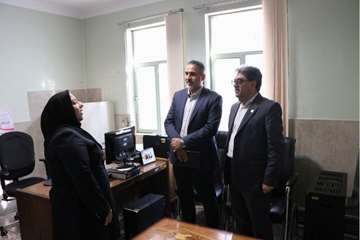 بازدید از شبکه بهداشت و درمان شهرستان مهدیشهر 