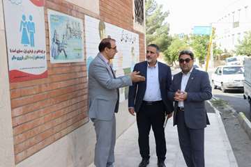 بازدید از مرکز خدمات جامع سلامت مرحوم باقرپور شهرستان مهدیشهر 