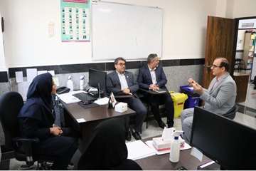 بازدید از مرکز خدمات جامع سلامت مرحوم باقرپور شهرستان مهدیشهر 