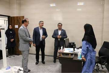بازدید از مرکز خدمات جامع سلامت مرحوم باقرپور شهرستان مهدیشهر 