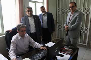 بازدید از شبکه بهداشت و درمان شهرستان مهدیشهر 