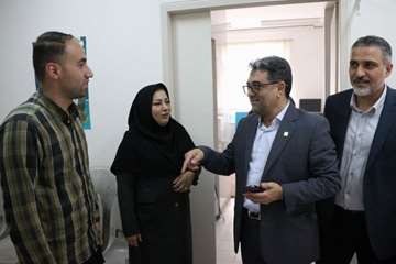 بازدید از مرکز خدمات جامع سلامت شهید بابایی خیرآباد 