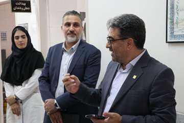 بازدید از مرکز خدمات جامع سلامت شهید بابایی خیرآباد 