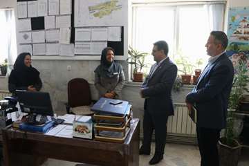 بازدید از مرکز جامع سلامت روستایی الزهرا مومن آباد 