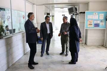 بازدید از مرکز جامع سلامت روستایی الزهرا مومن آباد 