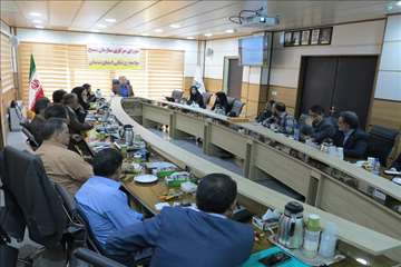 جلسه شورای مرکزی سازمان بسیج جامعه پزشکی استان سمنان 96/05/11 