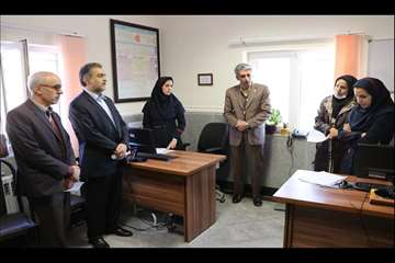 نظارت عالیه از پایگاه سلامت تدبیر 97.10.10 