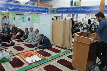حضور دكتر خباز استاندار سمنان در مراسم اعتكاف دانشجويان دانشگاه 95/02/04 