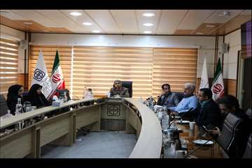 نشست اعضای واحد فراهم آوری پیوند اعضای دانشگاه با رئیس دانشگاه 97.10.09 