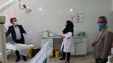  بازديد مدير شبكه بهداشت و درمان شهرستان گرمسار از مركز خدمات جامع سلامت روستائي و خانه بهداشت ريكان