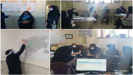  نظارت بر روند اجرایی طرح شهید حاج قاسم سلیمانی در مرکز خدمات جامع سلامت کلاته رودبار شهرستان دامغان