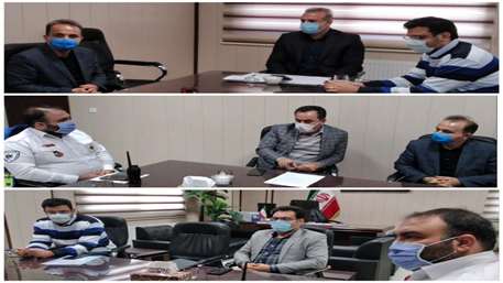  جلسه مرکز مدیریت حوادث و فوریت های پزشکی شهرستان آرادان برگزار شد