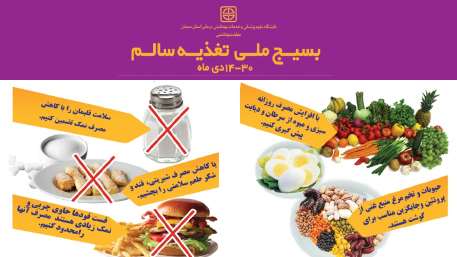  بسیج ملي تغذيه سالم