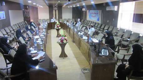  ستاد شهرستانی کرونا در مرکز بهداشت شهرستان سمنان