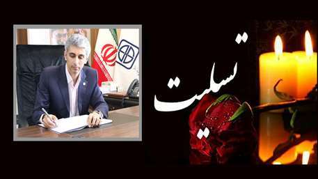 پیام تسلیت پدر دکتر جهانپور
