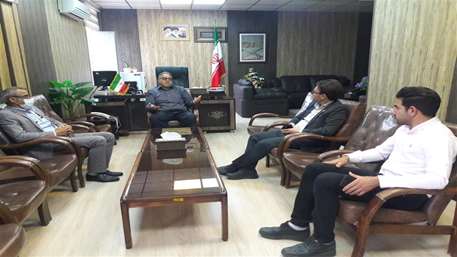  دیدار مدیر شبکه بهداشت و درمان شهرستان گرمسار با بخشدار ایوانکی