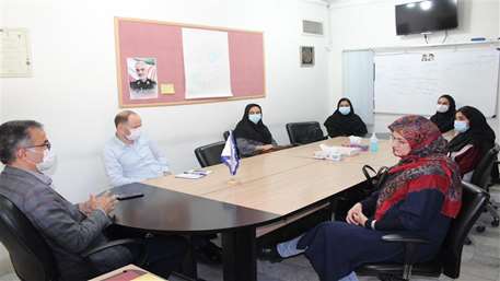  جلسه  مدیر شبکه بهداشت و درمان شهرستان دامغان با مسئولین مراکز خدمات جامع سلامت روستایی
