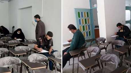  نظارت بر فعاليت آموزشگاه بهداشت محيط اصناف سمنان در شرايط شيوع كرونا