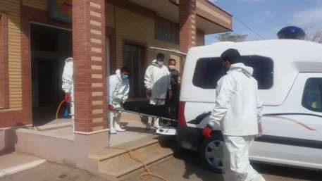  نظارت كارشناسان واحد مهندسي بهداشت محيط شبكه بهداشت و درمان شهرستان گرمسار بر تغسيل اموات