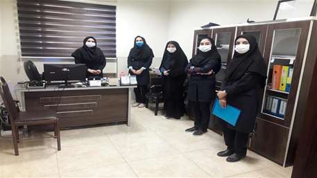  بازديد كارشناسان واحد آموزش شبكه بهداشت و درمان شهرستان گرمسار  