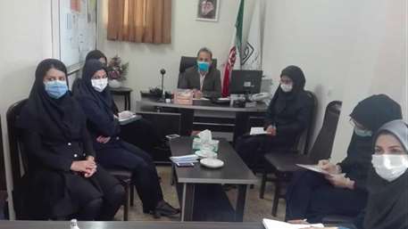  جلسه هماهنگی آموزش غیر حضوری کارکنان متناسب با شرایط کرونا 