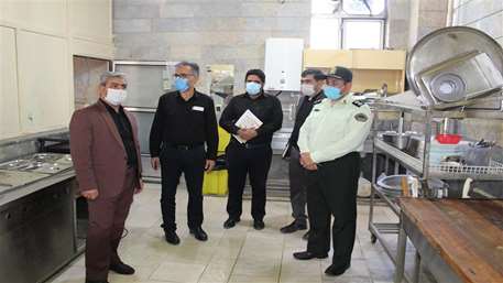  بازدید مشترک دستگاه های بهداشتی، قضایی و انتظامی شهرستان دامغان از رستوران ها ی سطح شهرستان 