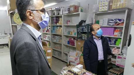  بازدید سرزده معاون غذا و داروی دانشگاه از داروخانه‌های شهرستان دامغان