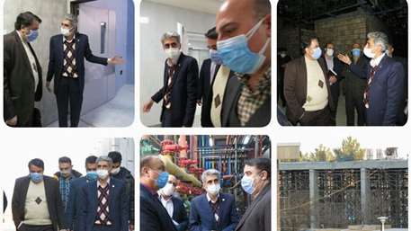  بازدید نماینده نهاد ریاست جمهوری از اورژانس سوانح و مرکز سوختگی بیمارستان کوثر سمنان