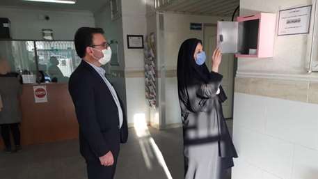  بازدید معاون بهداشتی و رابط صیانت ازحقوق شهروندی شهرستان گرمسار از مراکز بهداشتی این شهرستان