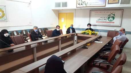  جلسه شورای امر به معروف و نهی از منکر در شبکه بهداشت و درمان شهرستان گرمسار