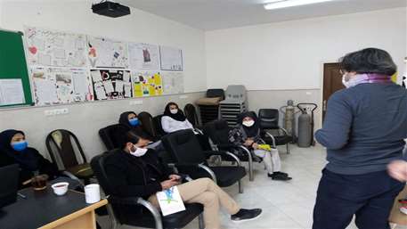   برگزاری جلسه آموزشی بیماریهای واگیر تحت مراقبت کشور در مهمانشهر مهاجرین خارجی